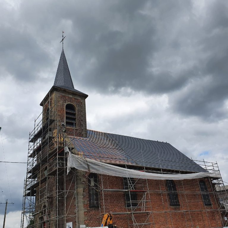 Rénovation toiture église